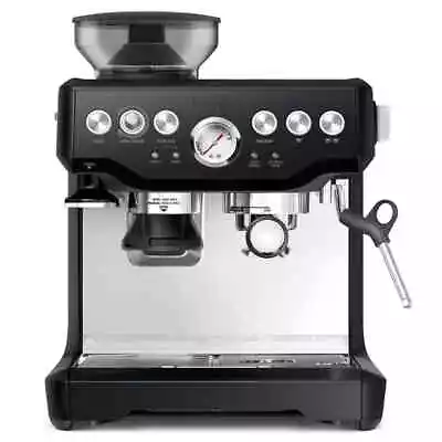 $719 • Buy Breville BES870BTR Barista Express Manual Coffee Machine - Black Truffle