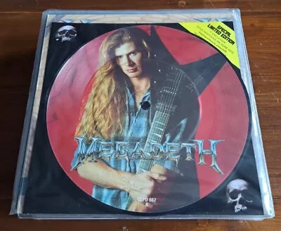 Megadeth - Symphony Of Destruction 7  Ltd Ed Picture Disc Clpd 662 1992 Nm! • £13.99