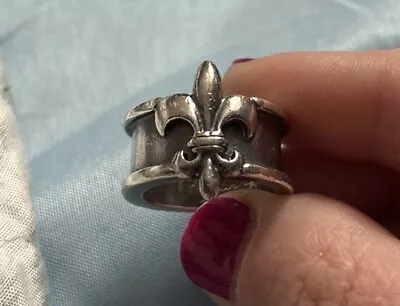 Mignon Faget Fleur De Lis Ring Size 7 • $150