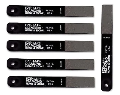 6 PACK Eze-Lap Knife Sharpener Coarse Grit Diamond Knife Sharpener On A Paddle • $50.69