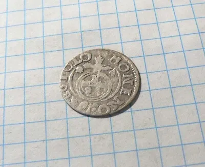 Medieval Lithuanian Zygimantas III Vaza/Polish Sigismund III Waza Silver Coin • $29