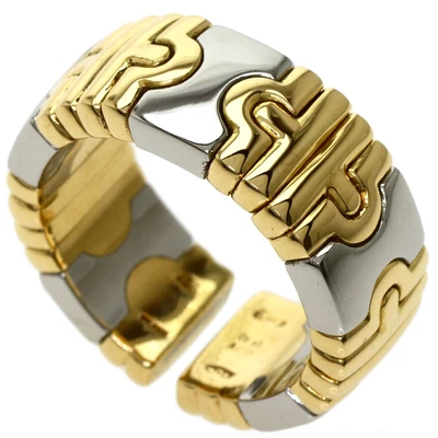 $1188.42 • Buy BVLGARI   Ring Parentesi K18 Yellow Gold Stainless Steel
