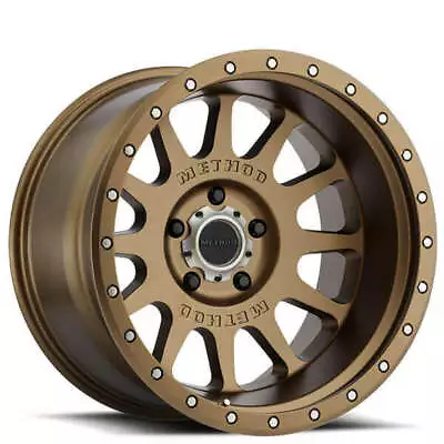 4ea 20x10 Method Wheels MR605 NV Bronze Off Road Rims(S10) • $1596