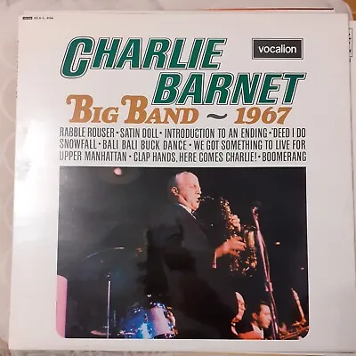£3.99 • Buy Charlie Barnet Big Band 1967 Lp