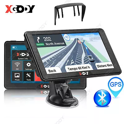 XGODY 9  GPS Navigation Touch Screen 8+256 Bluetooth Car & Truck AU Map SAT Navi • $45.99