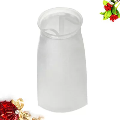  10 Um Mesh Food Straining Bag 5 Gallon Bucket Strainer Liquid • £10.15