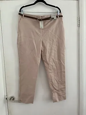 Brand New With Tags Nutmeg Slim Cropped Trousers Size 16 • £4