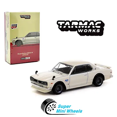 Tarmac Works 1:64 Nissan Skyline 2000GT-R (KPGC10) Ivory White - Japan Special • $15.99