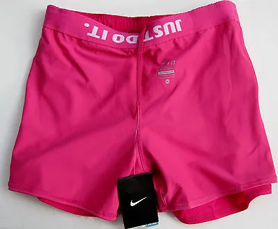 $19.99 • Buy New Nike Youth GIRL Training Compression Phantom Shorts Size XL 546207 600
