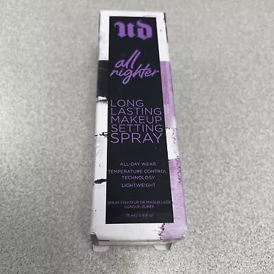 URBAN DECAY All Nighter Long Lasting Makeup Setting Spray 0.5oz 15mL Travel Sz • $10.99