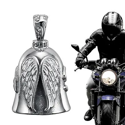 White Winged Motorcycle Bell Angel Guardian Biker Riding Bell • $9.73