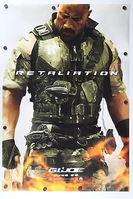 G.I. Joe Retaliation 2013 Double Sided Original Movie Poster 27  X 40  • $40