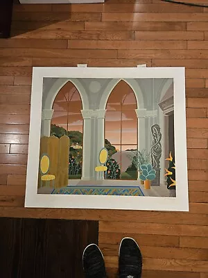 Thomas Mcknight Signed Print 'oyster Bay' • $400