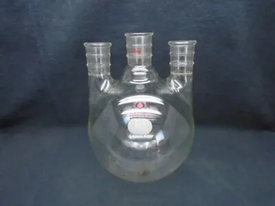 $79.99 • Buy ACE 2000mL 3-Neck Glass Round Bottom Flask 29/42 Center 29/42 Sides 6944-44