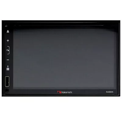 Nakamichi NA6605 2-DIN CD/DVD Bluetooth Car In-Dash Receiver W/ 6.8  Touchscreen • $265.82