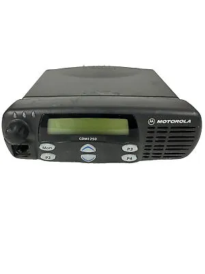 Motorola CDM1250 VHF Mobile Radio 25W 64 Channel AAM25KHD9AA2AN • $149.99