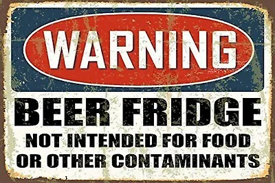 Beer Fridge No Other Man Cave Decor SIGN 4x6 Magnet BAR TOOLBOX Refrigerator S1 • $1.96