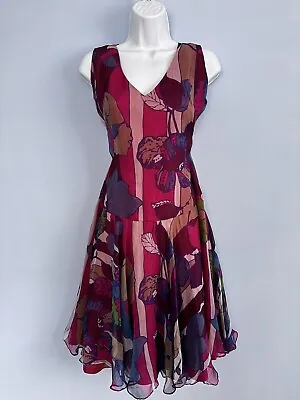 Vintage 60s 70s Psychedelic Dress • £45
