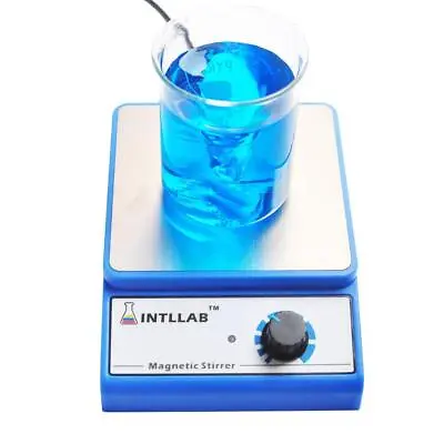 INTLLAB Magnetic Stirrer Stainless Steel Magnetic Mixer With Stir Bar (No Hea... • $41.76