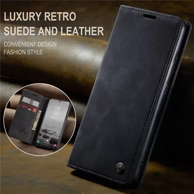For Samsung S23 Ultra Plus S20 FE S10+/Note10 Wallet Leather Case Flip Cover • $10.99