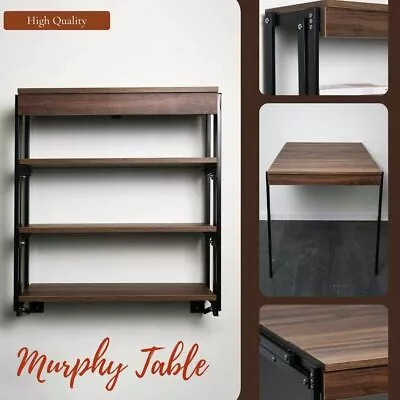 Murphy Folding Table | Wall Mounted Table Dining Table | Multifunctional Desk • $179.90