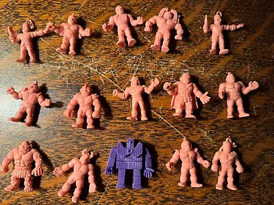 Vintage 1980's Bandai Kinnikuman/M.U.S.C.L.E Men Mattel Action Figures Lot Of 15 • $16.20