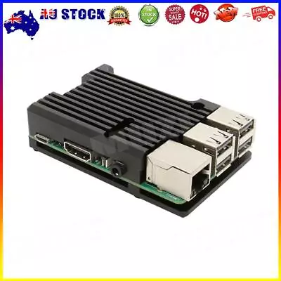 For Raspberry Pi 3 Model B B+ Aluminum Alloy Case Shell Without Cooling Fan * • $14.59