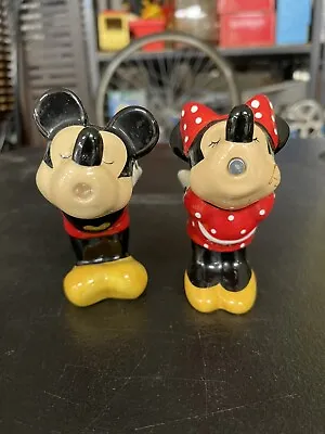 Mickey And Minnie Salt And Pepper Shakers • $10