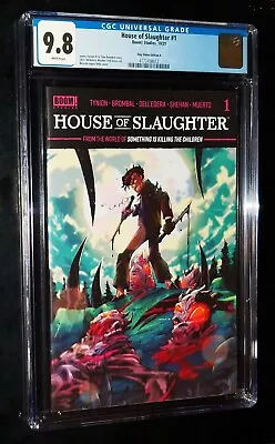 HOUSE OF SLAUGHTER #1 Tiny Onion A 2021 Boom! Comics CGC 9.8 NM/MT White Pages • £51.39