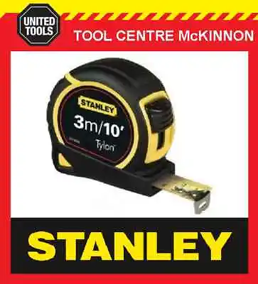 STANLEY TYLON 3m/10’ METRIC/IMPERIAL TAPE MEASURE • $15.90