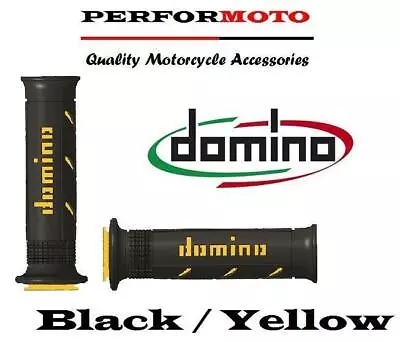 Domino XM2 Grips Black / Yellow To Fit Cagiva Canyon 600 • £22.75