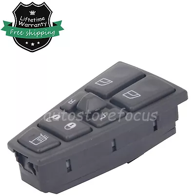 Power Window & Door Lock Switch Front Driver Side Fits For 2004-12 Volvo VNL VNM • $46.98