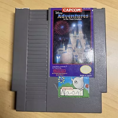 Disney Adventures In The Magic Kingdom (NES) Tested (see Pics) Cart Only • $7.99