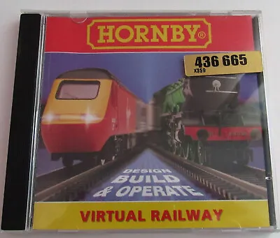 Hornby Virtual Railway PC Video Game Design Build & Operate • £3.50