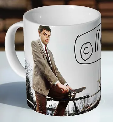 Mr Bean Bicycle Ceramic Coffee / Tea Mug - Cup • £8.85