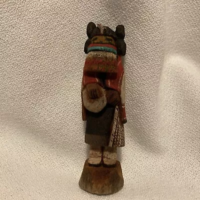 Hopi Kachina Doll Signed Norman Albert 2.5  • $18