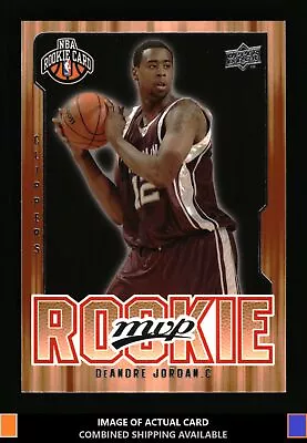 2008-09 Upper Deck MVP #230 DeAndre Jordan RC Rookie Los Angeles Clippers • $0.99