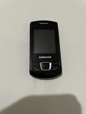 Samsung Monte Slide GT-E2550 - Strong Black (Unlocked) Smartphone VGC • £29.99