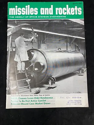 $24.99 • Buy Missiles And Rockets, The Missile/space Weekly Magazine, July 9, 1962