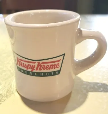 Krispy Kreme Coffee Mug Heavy Stoneware 8 Ounces Crisp Logo  • $12