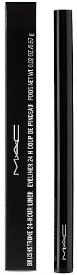 £17.99 • Buy MAC Eyeliner Pen Brushstroke 24-Hour Eye Liner Brushblack Waterproof - NEW.Boxed