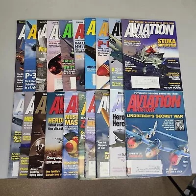 Aviation History Magazine Lot Of 20 Magazines From 2007-2011~Z93A • $29.99