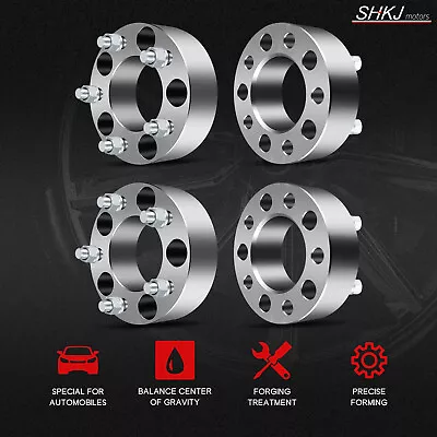 (4) Wheel Spacers 5X5  5X127 2 Inch For Jeep Grand Cherokee 99-10 Wrangler 07-16 • $91.79