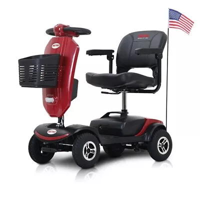 Folding Perfect Travel Transformer 4 Wheel Electric Mobility Scooter Heavy Duty • $999