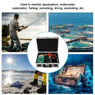 720P WiFi 6LED IP68 Underwater Video Camera 49.2ft Cable For Fishing Diving  • $121.76