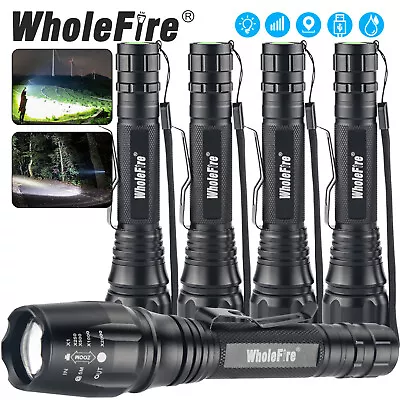 Super Bright 900000Lumen Tactical Military LED Police Flashlight Zoom Torch Lamp • $12.99