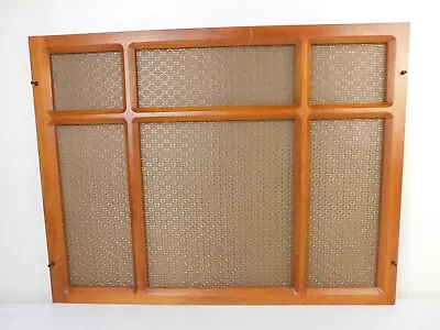 Vintage 1965 Walnut Speaker Cover 32  W X 24 T • $68