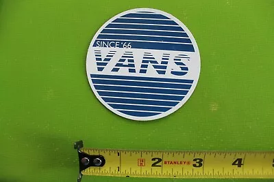 VANS Skate Shoes 1966 Striped Blue Retro Dogtown Vintage Skateboarding STICKER • $14