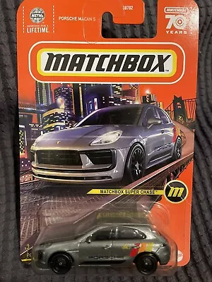 Matchbox 2023 SUPER CHASE 103 Of 100 Porsche Macan S HKX28 • $21.95