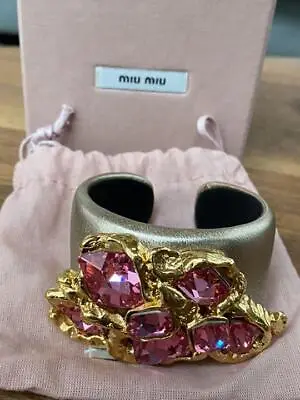 Miumiu Bracelet Champagne Pink 2 • $177